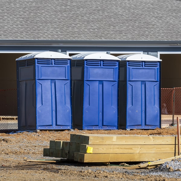 how can i report damages or issues with the porta potties during my rental period in Slater MO